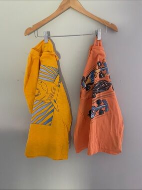 GAP Kids boys Graphic Tees - Yellow & Orange size:L